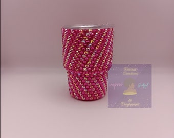 Stainless Steel 3 oz. Bling Tumbler | Shot glass, bar decor