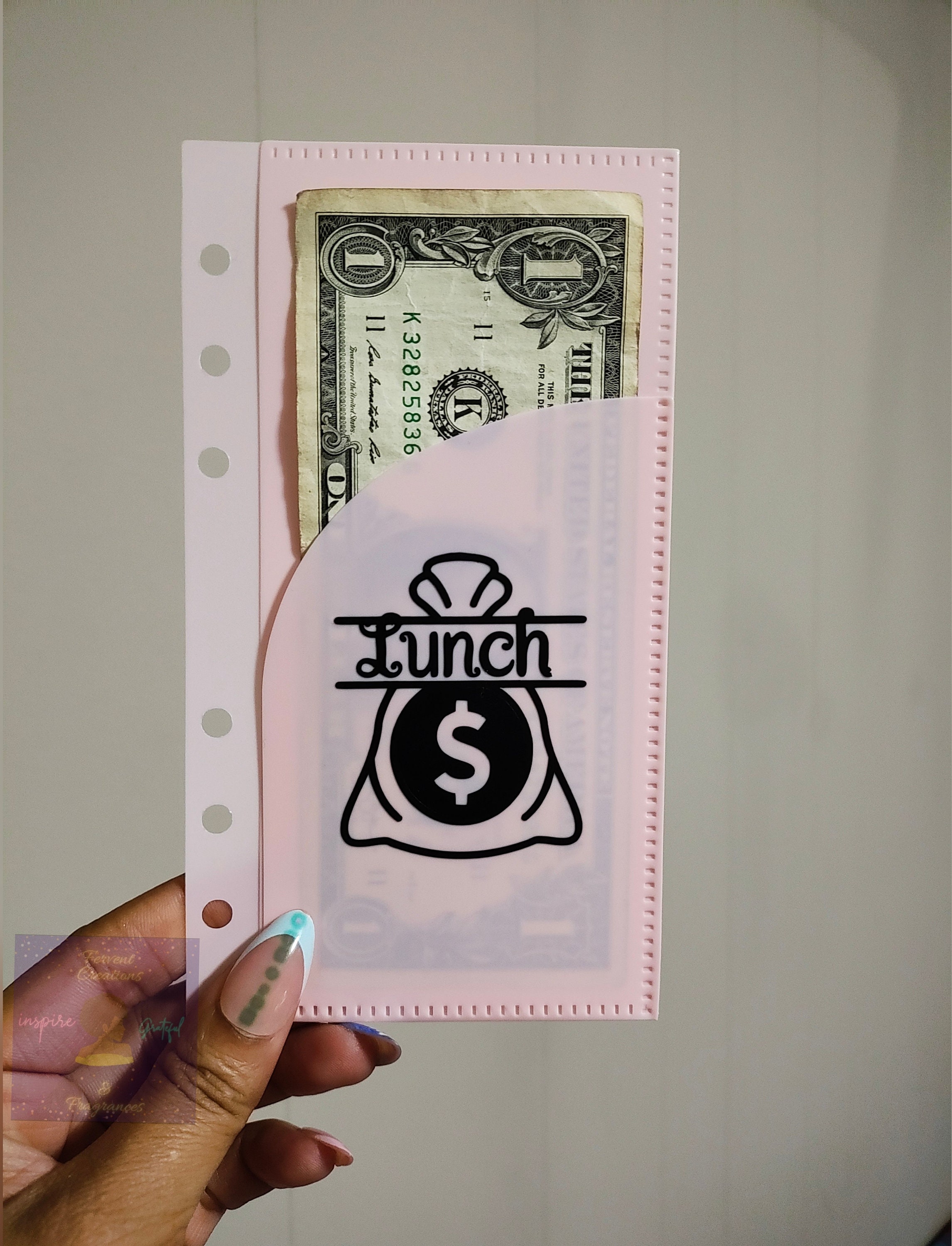 Savings Envelopes Personal size| Personal size Binder inspired for budgeting| Customizable| Cash Envelopes