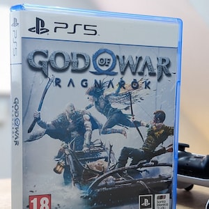 Custom God of War: Ragnarok Box Art - Unique and Eye-Catching (US ESRB Rating)