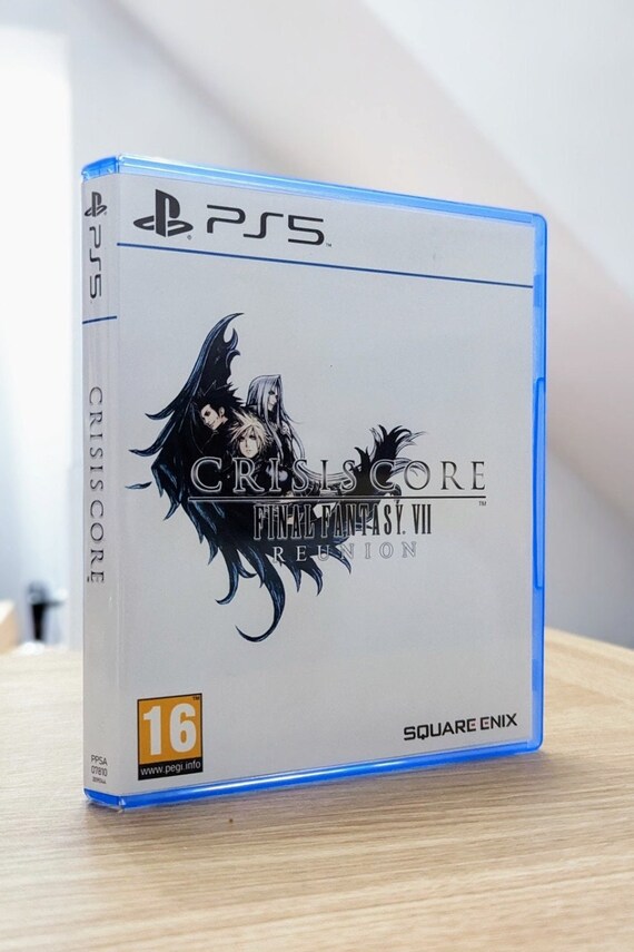 Custom Crisis Core Final Fantasy VII Reunion Box Art for PS5