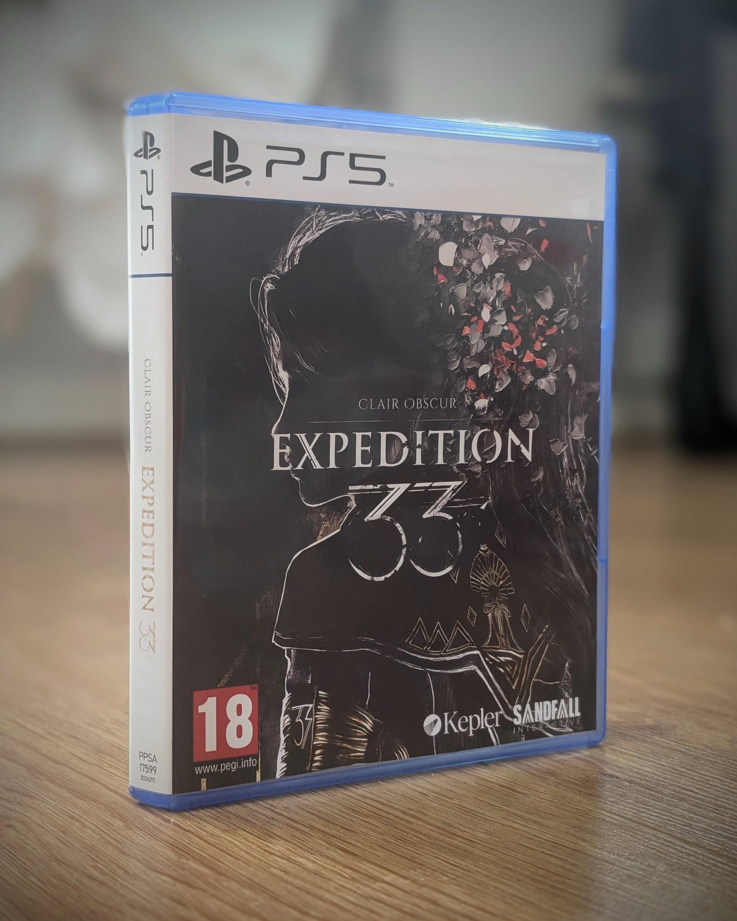 Clair Obscur Expedition 33 PS5 Game Cover: Custom Replacement