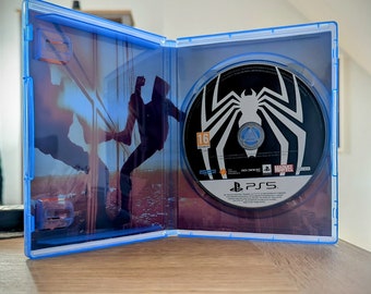 スパイダーマン2 PS5 ゲームカバーアート – シンビオートデザイン