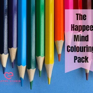 Adult coloring book- printable, digital download- relaxing and mindfulness gift