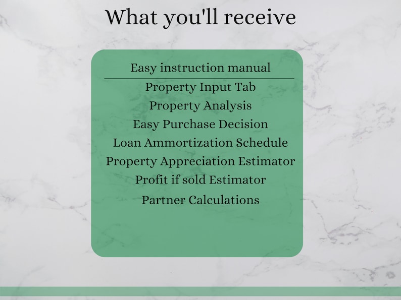 Best Rental Property Calculator Analysis Etsy