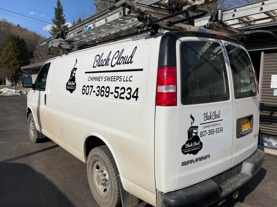 Single Color Van Lettering Panel Van Trailer Vinyl Lettering Free