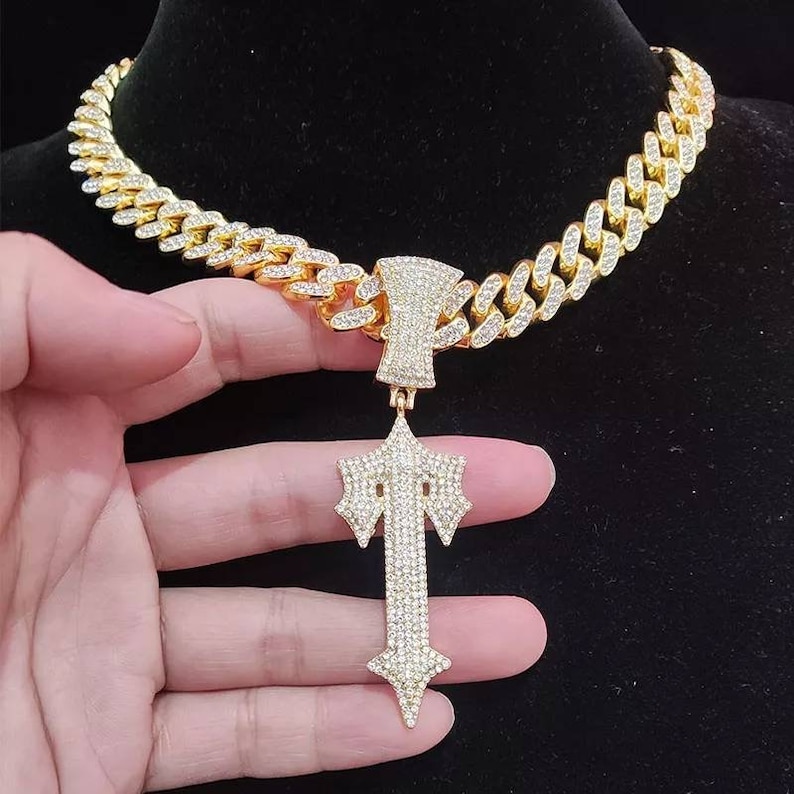 Trapstar London Cuban Link Chain Trapstar Chain Trapstar Etsy UK