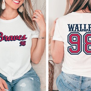 Morgan Wallen 98 Braves 2 sided shirt, Atlanta Braves, Wallen &#39;98 Braves, Morgan Wallen Concert Tshirt, Wallen One Thing At A Time
