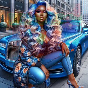 Magnifique design profilé Bentley pour la sublimation. DTF