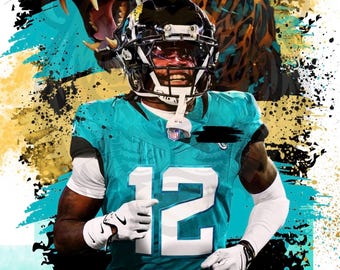 Travis Hunter fan design png, The Hunt is on for sublimation, dtf and more.  shirt design clip art and more.  football fan jaguars