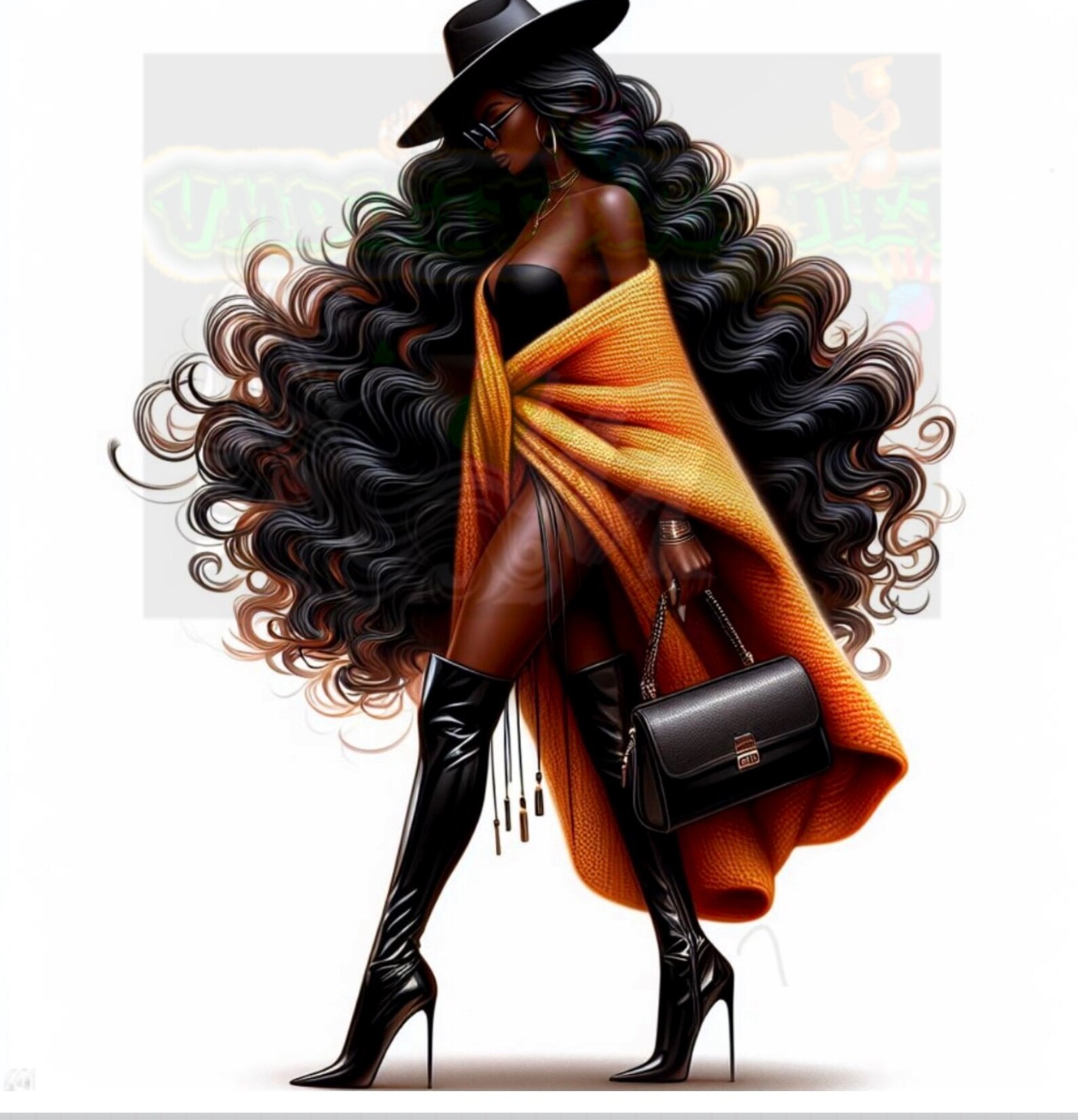 Black Girl Magic Png Design - Etsy