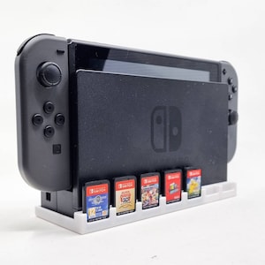 Supporto per dock e cartuccia per Nintendo Switch: contiene 7 carte da gioco