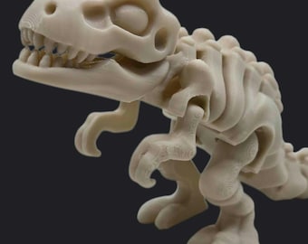 T-Rex フレキシ恐竜、関節式フィギュア、フレキシブルフィジェットトイ