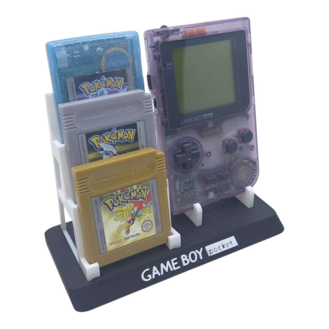 Gameboy Pocket 3 Game Display Stand | 3D Printed | Nintendo - Etsy