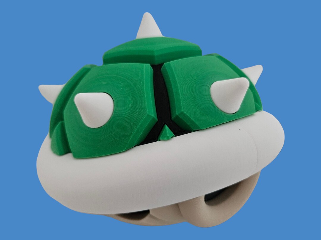 Koopa Turtle Shell Super Mario Spiny Koopa Troopa Shell Nintendo Switch Game Holder | 3D ...