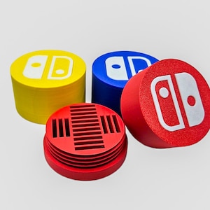 Nintendo Switch Ronde Reisspelkaarthouder | 3D geprint