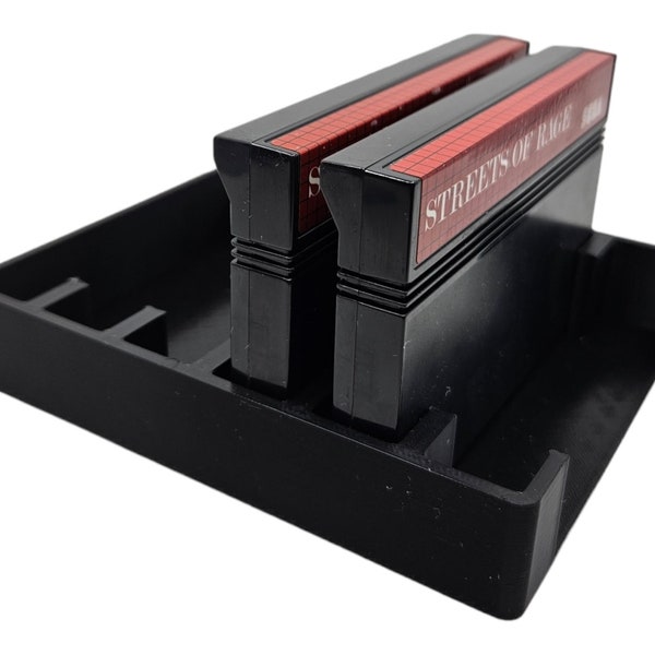 Sega Master System Game Cartridge Display Holder | Stand | Case | 3D Printed
