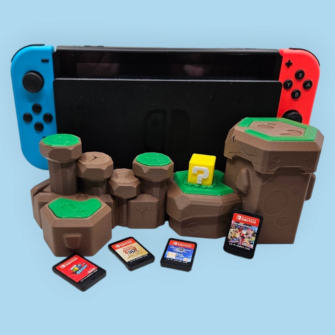 Mario Level Theme Nintendo Switch Docking Station Display Mario Level Theme Nintendo Switch Docking Station Display