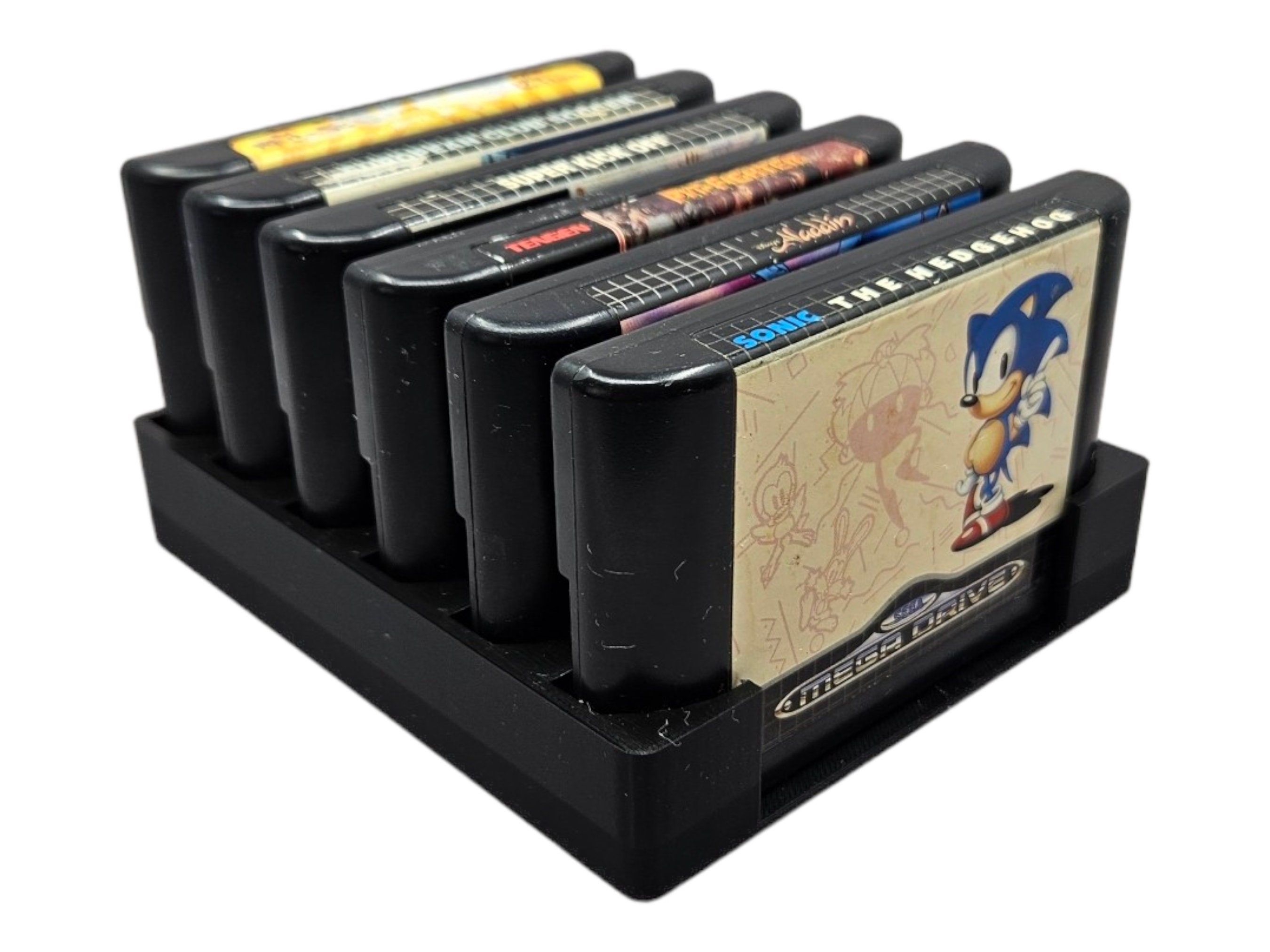 Sega Mega Drive / Genesis System Game Cartridge Display Holder | Stand | Case | 3D Printed