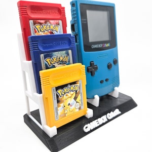 Gameboy Color Console & Game Display Stand 3D Printed - Etsy