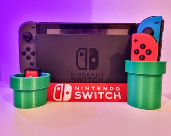 Mario Warp Dock für Nintendo Switch Stand | 3D Gedruckter Verkaufsstand