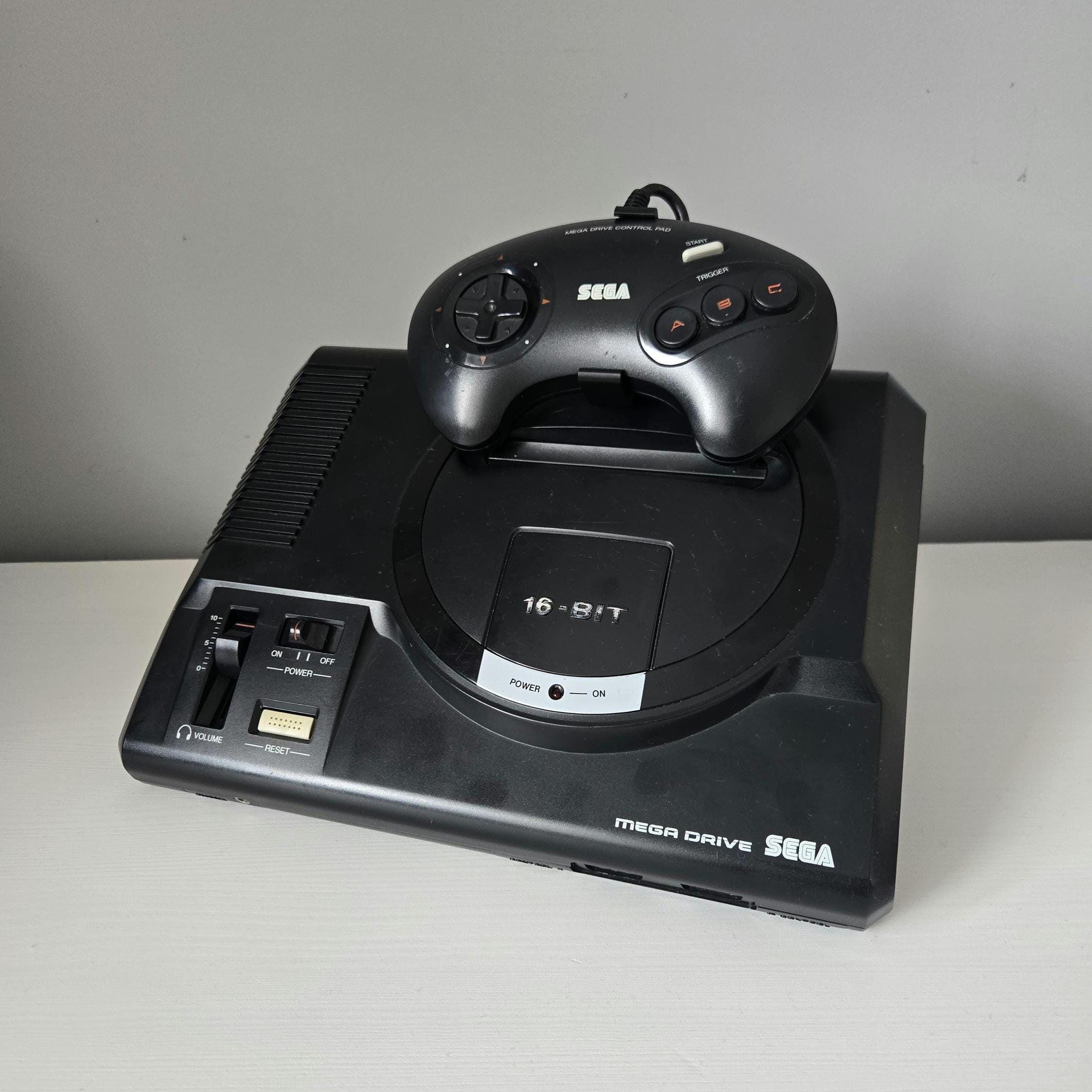 Présentoir pour console et contrôleur Sega Genesis 1 / Mega Drive 1 | Imprimé en 3D
