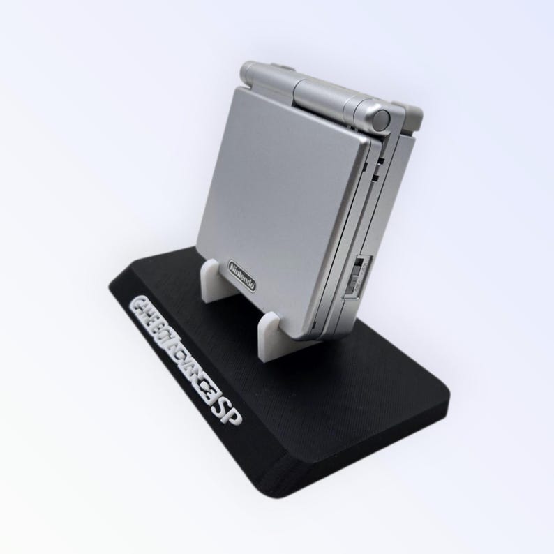 Gameboy Advanced Resting Nintendo Gameboy Advance SP Hand Held Console Display Stand | 3D ...