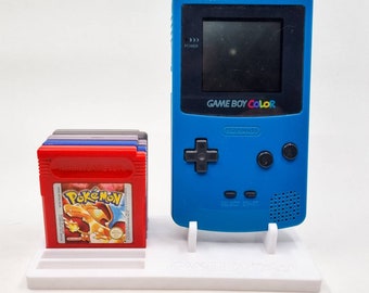 Gameboy Color Display Ständer & Spiele Halter | AGB | 3D Druck
