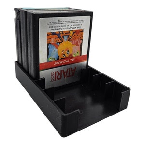 Atari 2600 System Spiel Patrone Display Halter | Ständer | Hülle | 3D Gedruckt