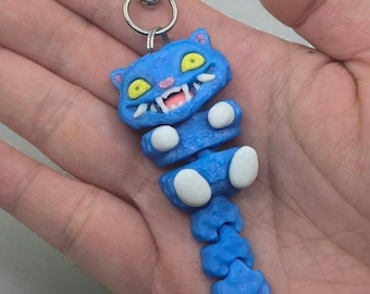 Articulated Derpy Tiger Flexi Keychain | K-Pop Demon Hunters | 3d Printed | Bag Charm
