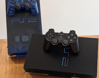 Soporte de exhibición para consola y control de Sony PlayStation 2 / PS2 / Impresión 3D