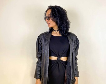 Calfskin Coat - Etsy UK