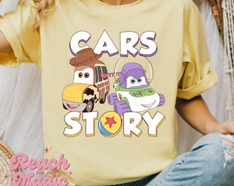 Cars and Toy Story | Pixar Fest Comfort Colors Graphic Tee
