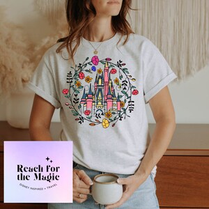 Magical Floral Caste T Shirt