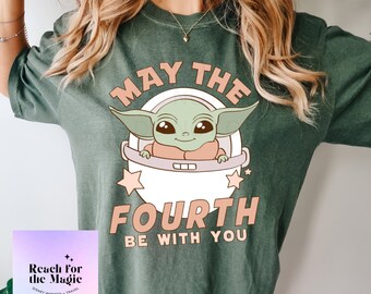 May the Fourth Be With You | STAR WARS Comfort Colors Graphic Tee
