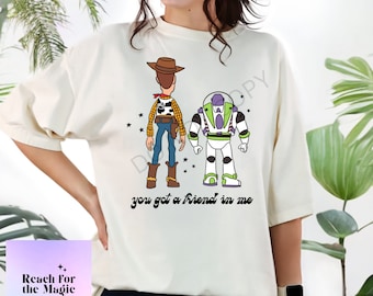 Toy Story You Got A Friends In Me Comfort Colors Graphic Tee
