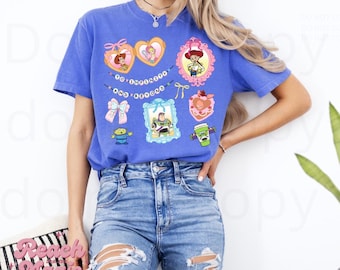Camiseta Coquette de Toy Story / Camiseta gráfica Disney de colores cómodos
