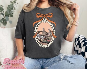 Big Thunder Mountain Eisenbahn | Disney Fahrt Komfort Farben Grafik T-Shirt