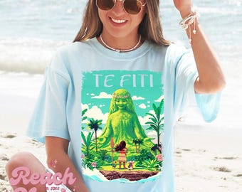 Moana Te Fiti T-Shirt – Vintage Disney Graphic Comfort Colors Tee