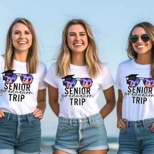 Senior Graduation Trip Shirt Matching Family Cruise Shirt Graduation Shirt Grad Cruise Shirt Class Of 2025 Group Graduation Cruise Tee Shirt