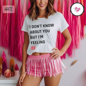 I Don&#39;t Know About You I&#39;m Feeling 22 Shirt Kids Shirt Im Feelin Tee Custom Birthday Shirt Era Tour TSwift Fan Gift Im Feeling Youth T-Shirt