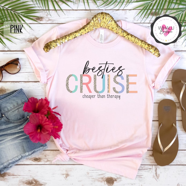 Matching Friends Cruise Shirts Bestie Cruise Travel Tee Best Friends Summer Vacay Tshirt Cruise Vacation 2024 T Shirt Cruise Mode T-Shirt