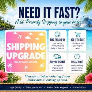 Custom Cruise Door Magnet Personalized Magnet Cruise Ship Custom Door Decoration Cruise Door Sign image 11
