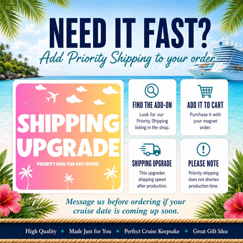 Custom Cruise Door Magnet Personalized Magnet Cruise Ship Custom Door Decoration Cruise Door Sign image 11