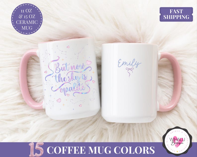 but now the sky is opalite mug ts inspired swifty gift showgirl era mug custom name cup lyric mug for her taylor inspired mug opalite lyric mug pastel star mug constellation mug life of a fan gift aesthetic cup for taylor lovers ts era gift idea unique fan girl mug opalite color design mug custom fan name cup dreamy lyric mug trending swifty cup celestial coffee mug pastel showgirl design mug opalite sky lyric