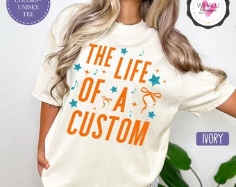 The Life Of A Custom Comfort Colors Shirt Showgirl Album TS12 Fan Gift for Her Birthday Girl Outfit In My Showgirl Era Merch Sweatshirt