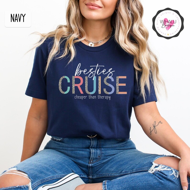Matching Friends Cruise Shirts Bestie Cruise Travel Tee Best Friends Summer Vacay Tshirt Cruise Vacation 2024 T Shirt Cruise Mode T-Shirt