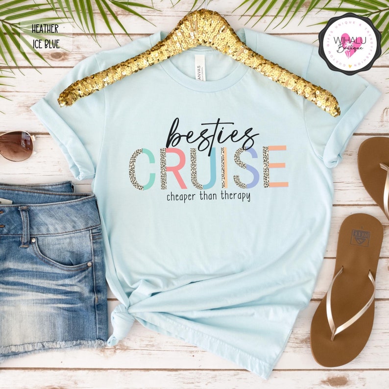 Matching Friends Cruise Shirts Bestie Cruise Travel Tee Best Friends Summer Vacay Tshirt