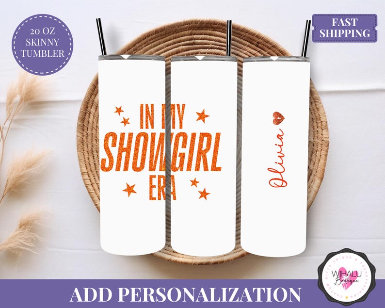 personalized tumbler showgirl retro fan cup in my showgirl era orange glitter ts12 inspired fan drinkware 40 oz tumbler fan gift showgirl cup bachelorette gift fan party cup life of a tumbler swifty merch cup with name custom name cup for fan gift iced coffee showgirl cup vegas themed tumbler fan drink gift libbey inspired cup swifty drinkware album era tumbler custom text cup music fan drink gift