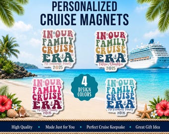 Family Cruise Magnet Custom Door Decor Customized Swift Door Magnet Personalized Cruise Door Decorations Taylor Merch Gift In Our Cruise Era