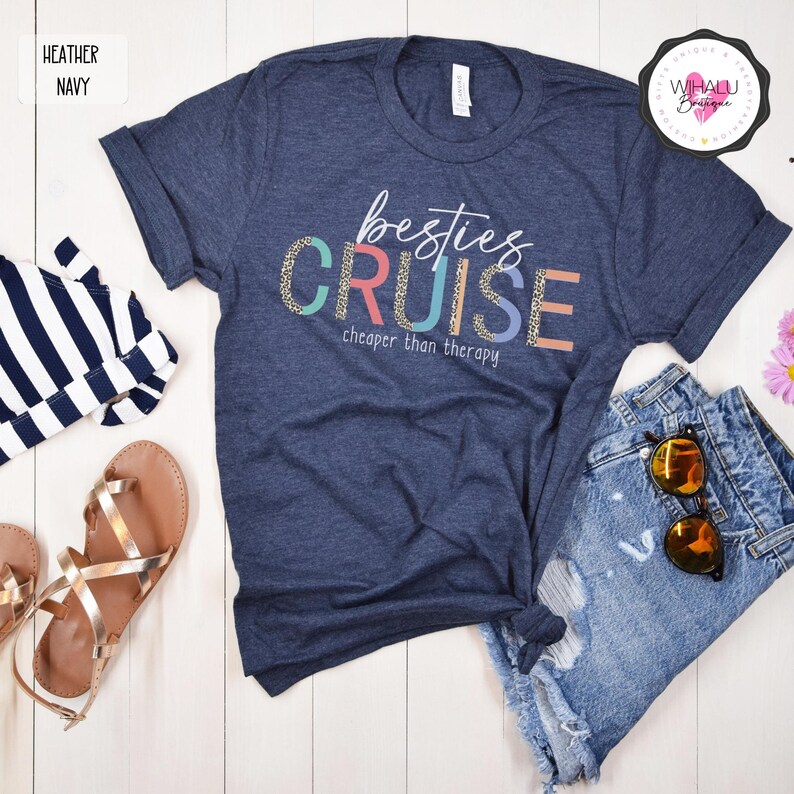 Matching Friends Cruise Shirts Bestie Cruise Travel Tee Best Friends Summer Vacay Tshirt Cruise Vacation 2024 T Shirt Cruise Mode T-Shirt